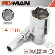 FIXMAN 1/2' Dr Deep Socket 14mm
